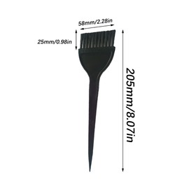 Hair Coloring Brush, 2 Pieces Hair Coloring Brushes, Hair Dye Brush, Dyeing Tools, for DIY hair dyeing in salon and at home（20cm x 6cm)