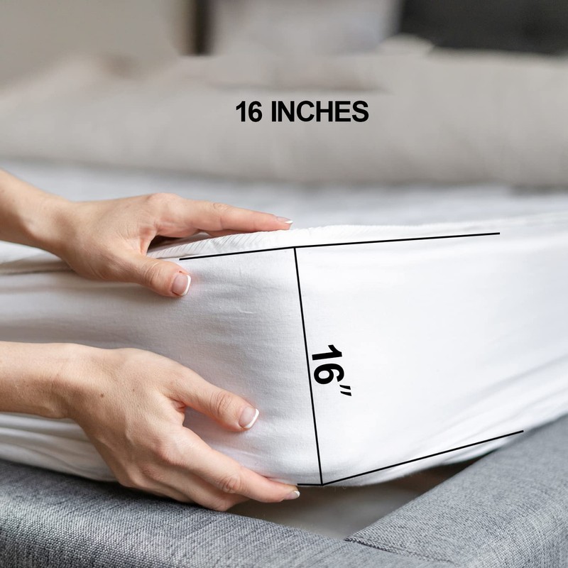 AILONEN Funny Highland Cow Fitted Sheet Set Twin XL Size,