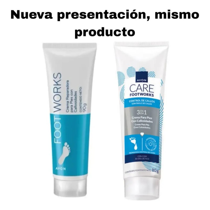 Crema Reparadora Pies Con Callos Asperezas Talón Reseco Avon