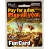 BUSCH GARDENS Adult Fun Card, Cheetah Hunt 2011 Admission Card ( $0 - Expired )