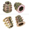 Hex Socket Screw Nut Sets, 50Pcs M5*10mm Zinc Alloy Hex