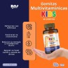 Gomitas Multivitaminas Para Niños 60 Unidades Sabor Frutas
