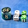 Backgammon Bead Dice Set 30mm Large Backgammon Double Cube Plus