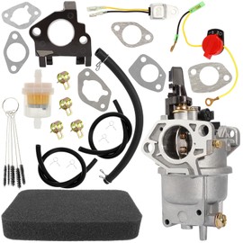 LIYYDS Carburetor Kit Compatible with GP5000 GP5500 GP6500 GP6500E GP7500E 8125W Jingke Huayi Kinzo Ruixing Xieli 5KW 5.5KW 6.5KW 389cc 13HP 14HP 15HP 16HP 188F 190F 0J58620157 Generator