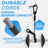 SDTC Tech 2-Pack Vinyl Coated Stainless Steel Wire Rope with