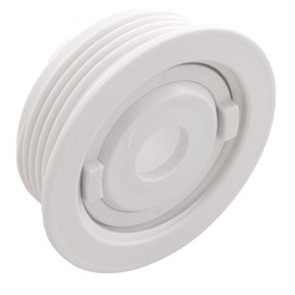 Aquastar JO101 1-1/2"MPT Flush Retrofit Eyeball- White