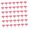 TEHAUX 50pcs Cloth Wrapped Double Feet Rivets for Crafts Lightweight