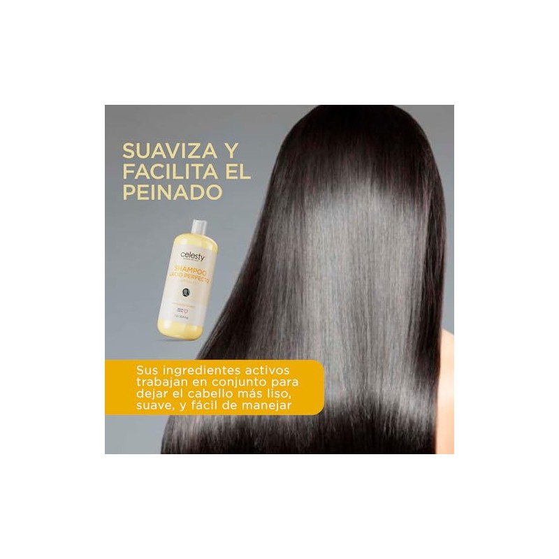 CELESTY | Shampoo sin Sulfatos y Parabenos - Shampoo Lacio