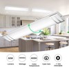 FAITHSAIL Dimmable 4FT LED Flush Mount Kitchen Light Fixtures, 50W