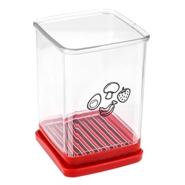 Nicear Cup Slicer with Push Plate Fruit Chopper Multi-purpose Cup for Making Vegetable Salads