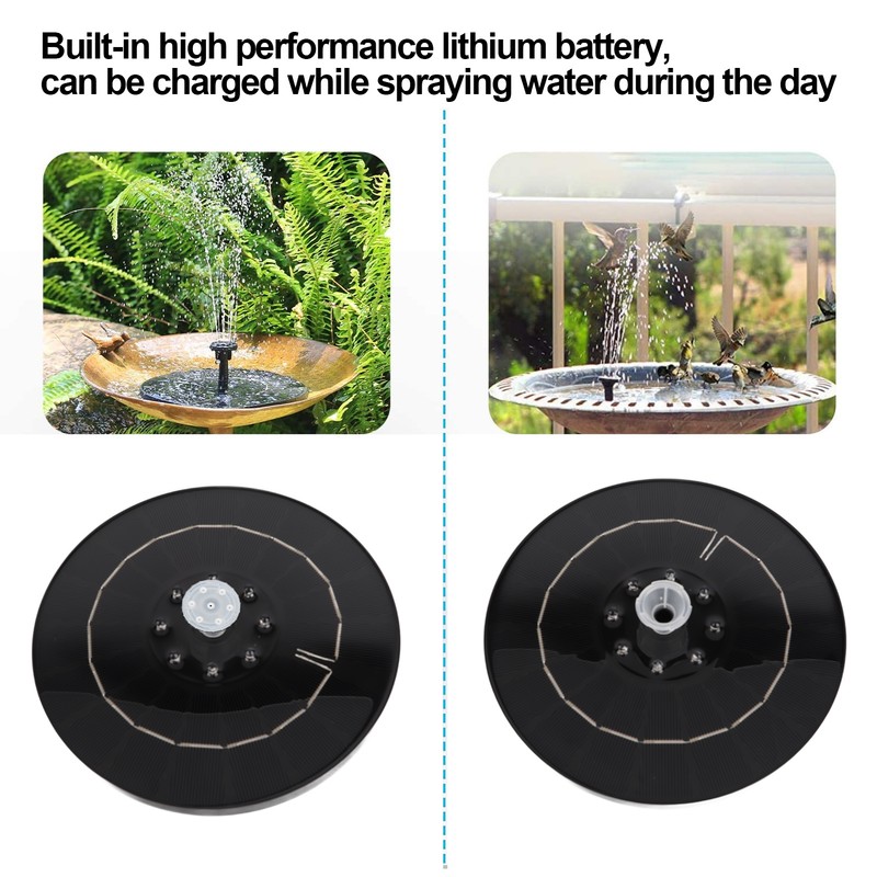 Solar Power Fountain Pump Solar Water Pump Water Circulation System
