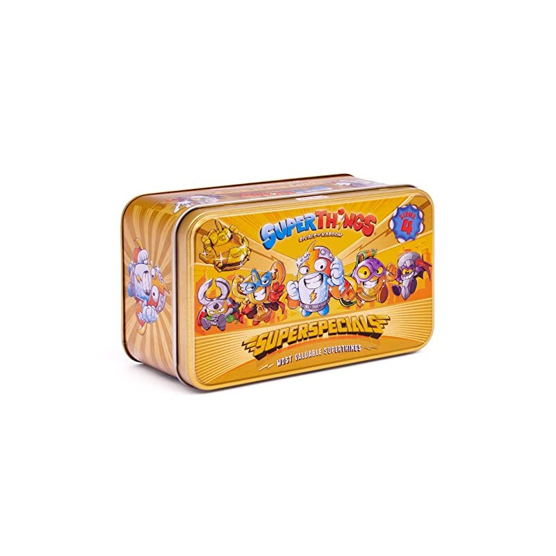 Super Things Superthings Series 4 Tin Gold Tin Superspecials, Colour