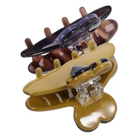 Baluue 2pcs Cute Heart Hair Clips for Small Clips for Thin Hair Stylish Accessories for Women and Teen Girls and Easy to Use for Everyday