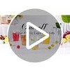 Clawsoff 16 oz 100 Pack Clear Plastic Cups with Lids,