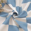Ohocut Checkered Table Cloth Square Tablecloth, Classic Blue Checkerboard Tablecloth
