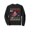 Best Christmas By Drum Sweater Santa Playing Drum Drummer Sweatshirt,