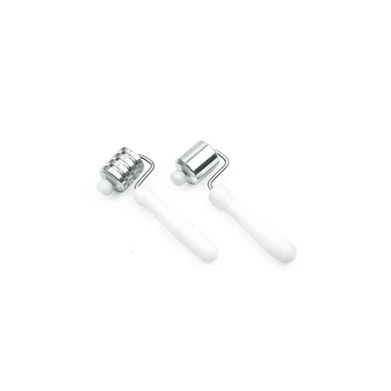 Metal Therapy Facial Massager Duo Rollers