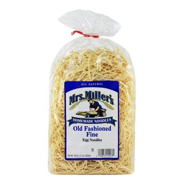Mrs. Miller's Old Fashioned Egg Noodles, Fine 16 Ounce (Pack of 6)
