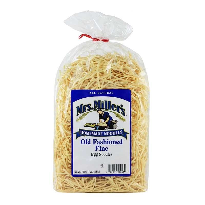 Mrs. Miller's Old Fashioned Egg Noodles, Fine 16 Ounce (Pack