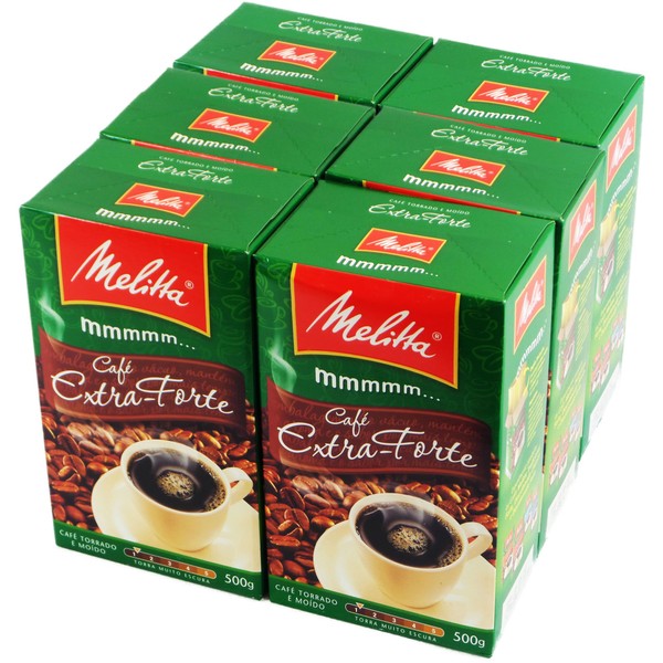 Melitta Extra Strong Roasted Coffee - 17.6 oz - (PACK OF 06)
