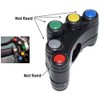 Motorcycle Switch Handlebar Switch Control Handlebar 22 mm for Naked,