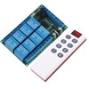 Remote Control Module 8 Channels 433.92MHz Multifunctional 100m Fixed Encoding