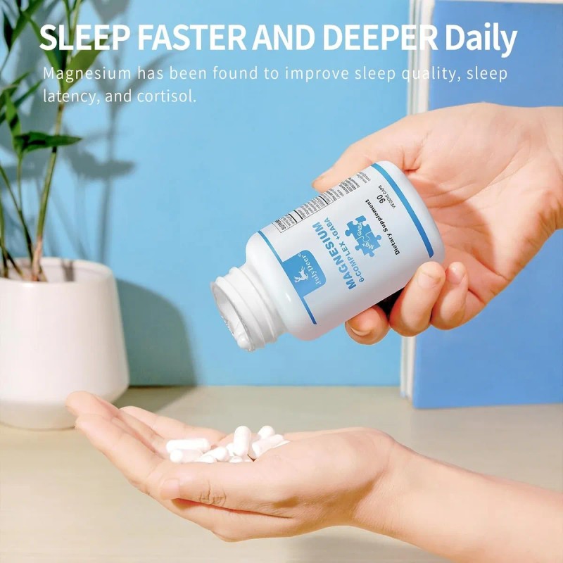 Magnecio Completo Espectro Total Plus Gaba Americano Prime