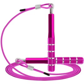 Cuerda de saltar Wastou Speed Jumping Rope para entrenamiento de fitness, cuerda ajustable para adultos, para hombres, mujeres, niños, niñas