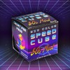 3 x 3 Stickerless Neon 80s Mod Puzzle Cube -