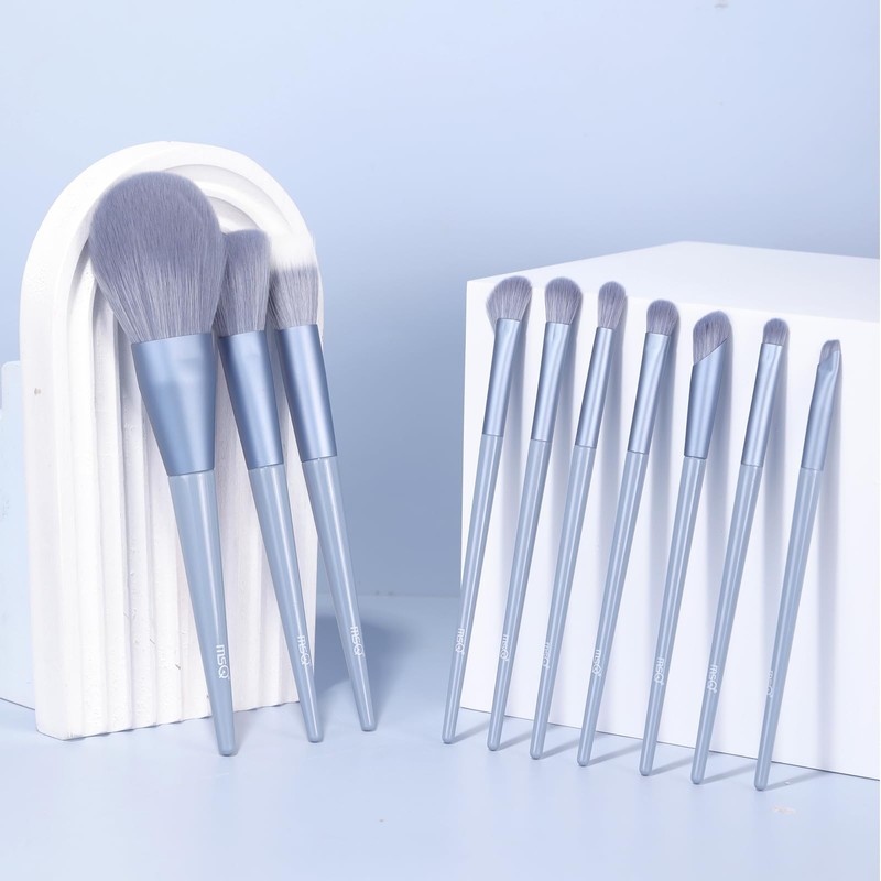 MSQ Makeup Brushes Set of 10 Professional Makeup Brushes, Super