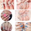 SinceReal 6 Pcs Rhinestone Picker Tool, Rhinestone Picker Dotting Wax