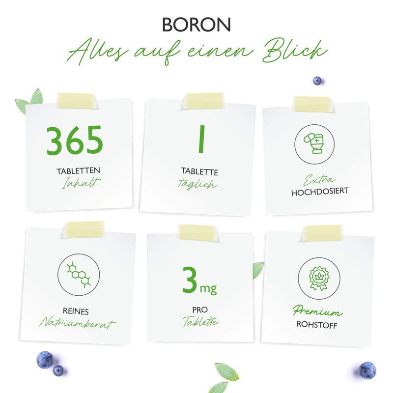 Vit4ever® Boron - 3 mg - 365 Tablets - Laboratory