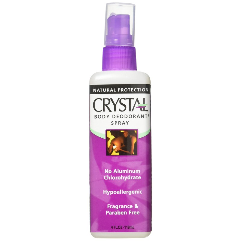 Crystal Body Spray Deodorant 4 Ounces