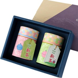 SK-25 Yaomocha no Yaomocha 2026 New Tea, Sencha, Gift, 2 x Japanese Paper Cans