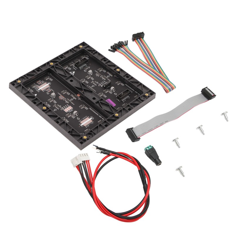 LED Matrix Panel 4096 RGB LEDs Full Color Adjustable Brightness