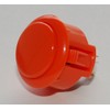 6 pc Set of Orange Sanwa Push Buttons OBSF-30-O