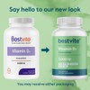 BESTVITE Vitamin D 2000 IU (240 Capsules) - No Stearates