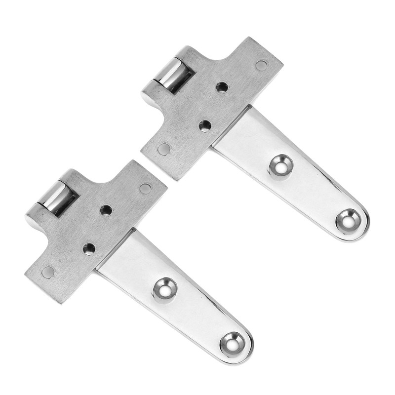 2pcs T shape Door Hinge 316 Stainless Steel Heavy Duty