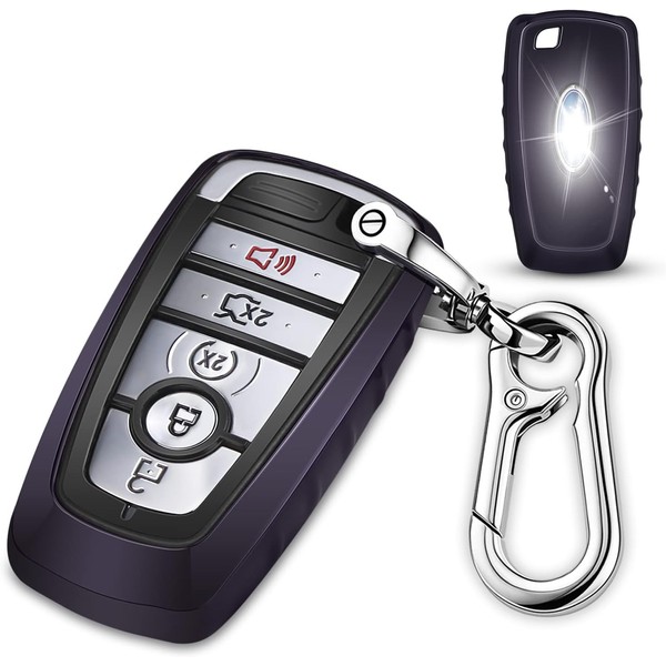 QBUC for Ford Key fob Cover,TPU Car Key Case Protector