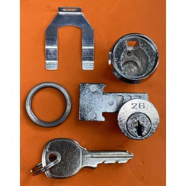 West Coast Hardware Diebold DP-500 Locks 41-019209 Undercounter T Bolt Lock Kit, Core Lock, C8137