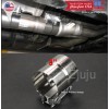 SDeelCase Aluminized Steel Lap Joint Clamp Sleeve Band Connector Fit