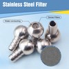 YeewayVeh 4 Pack Foam Cannon Straw with 2PCS Stainless Steel