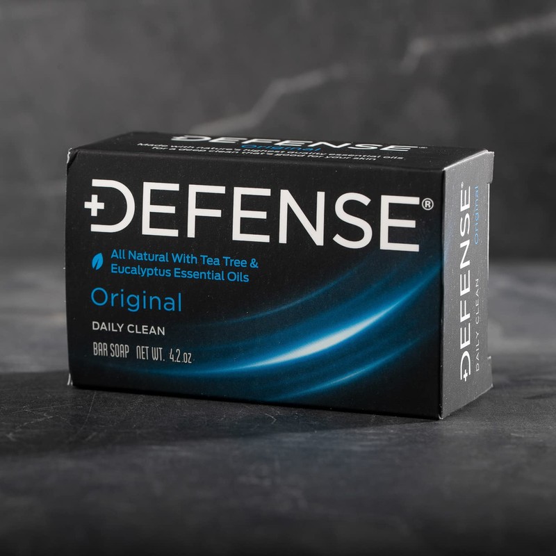 Defense Soap 5pk All Natural Tea Tree Bar Soap for
