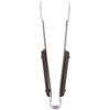 Takagi Shodo, Stainless Steel Wooden Handle Sugar Tongs, 4.3 inches