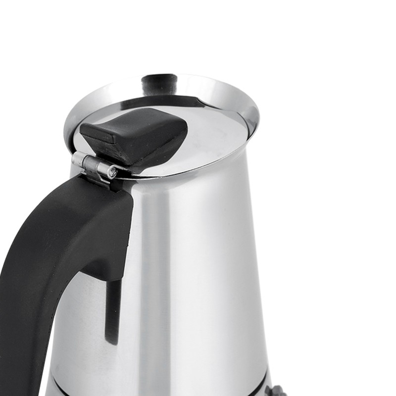 Portable Stainless Steel Coffee Pot Moka Espresso Maker Mocha Pot