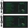 LOCONHA Seedling Heat Mat for Seed Starting,10" x 20.75" Waterproof