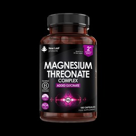 New Leaf Products Magnesium Threonate Glycinate Complex Capsules