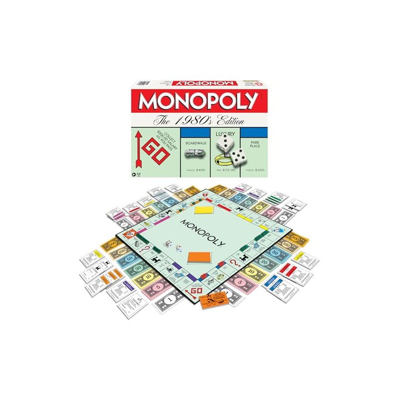 Juego de mesa Monopoli, edición clásica (idioma español no garantizado),