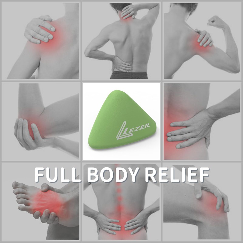 LEZER Trigger Massage Point, Manual Massage Ball, Muscle Knots Relief