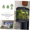 Abaodam 3Pcs Floating Ceramic Aquarium Decor Retro Style Fish Tank